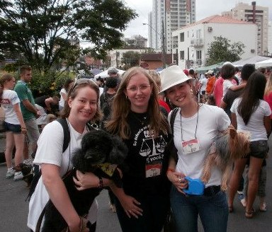 Comiss�o de Direitos dos Animais participa da "4� C�ominhada Educativa de Joinville"