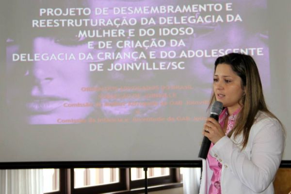 OAB Joinville apresenta projeto de reestrutura��o de delegacias na C�mara de Vereadores