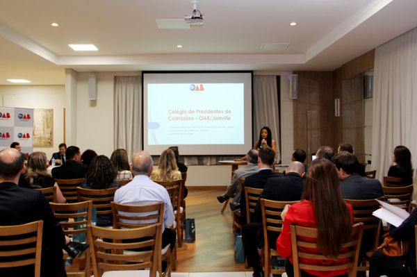 OAB Joinville realiza V Col�gio de Presidentes de Comiss�es