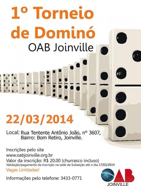 I Torneio de Domin� da OAB Joinville