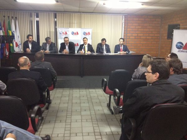 OAB Joinville realiza sua Sess�o Ordin�ria Mensal do Conselho Pleno 