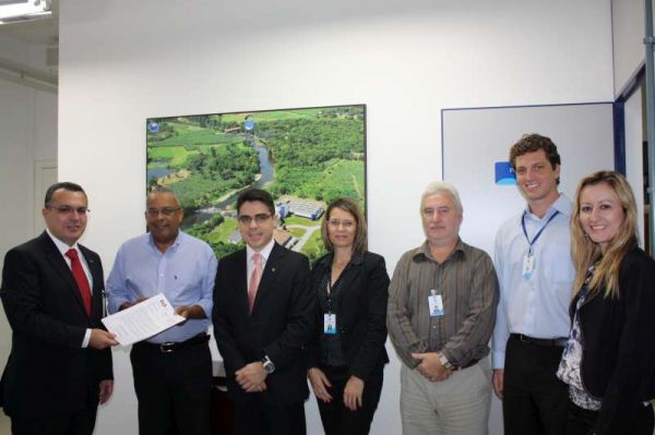 OAB Joinville � recebida pela dire��o da �guas de Joinville: pleito em prol dos advogados p�blicos