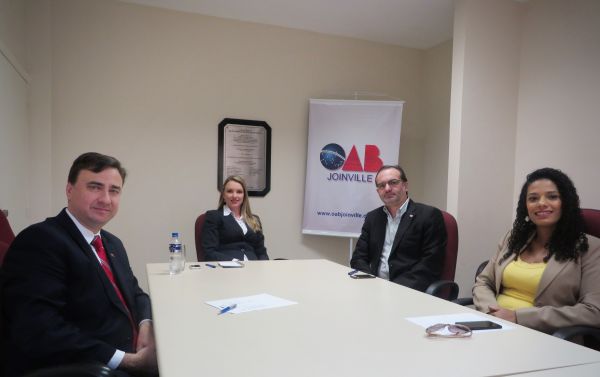 Diretoria da OAB Joinville define detalhes para Semana do Advogado 2015