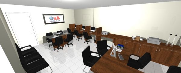 Com recursos pr�prios OAB Joinville vai terminar mobili�rio da Sala dos Advogados no F�rum Trabalhista