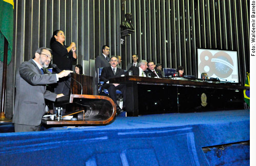18/11/2010: OAB comemora 80 anos de exist�ncia, com sess�o especial no Senado