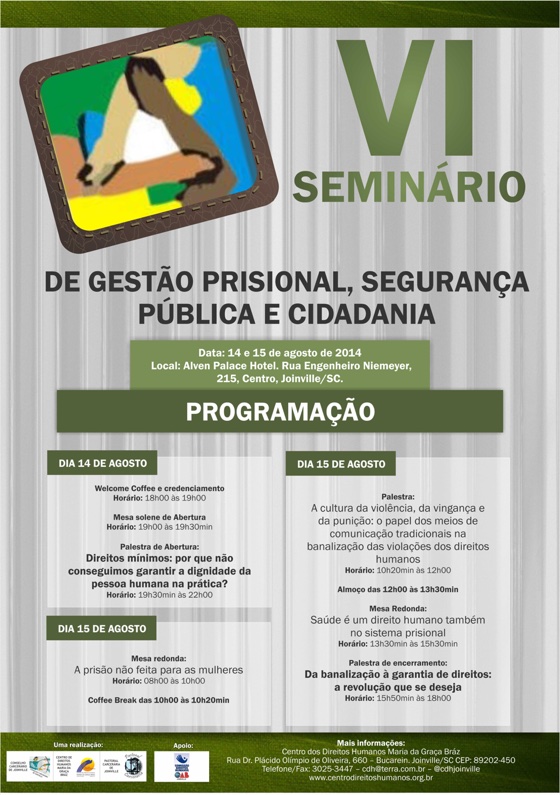 Seguran�a e Cidadania: Semin�rio de Direitos Humanos em Joinville