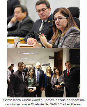 CCJ do Senado aprova Gisela Gondin Ramos para CNJ