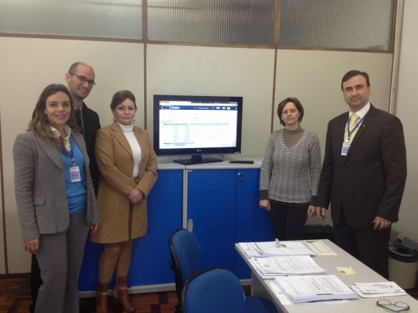 Membros da OAB Joinville realizam reuni�o com a Ger�ncia Regional do INSS para tratar de assuntos de interesse dos advogados que atuam na �rea previdenci�ria