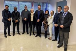 Diretoria da OAB Joinville recebe Christiane Schramm Guisso, procuradora-geral do munic�pio