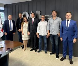 OAB Joinville recebe visita dos �rg�os de classe de Joinville