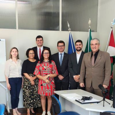 OAB Joinville realiza visita institucional � ag�ncia do INSS