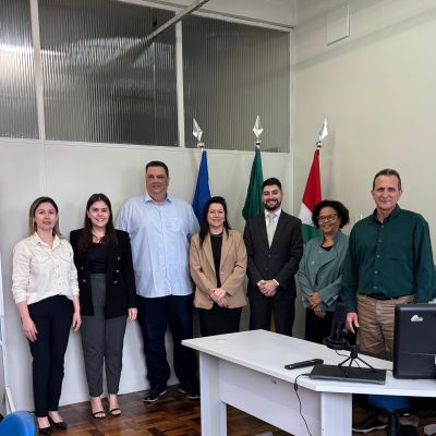 OAB Joinville  realiza visita institucional na ag�ncia do INSS- Joinville