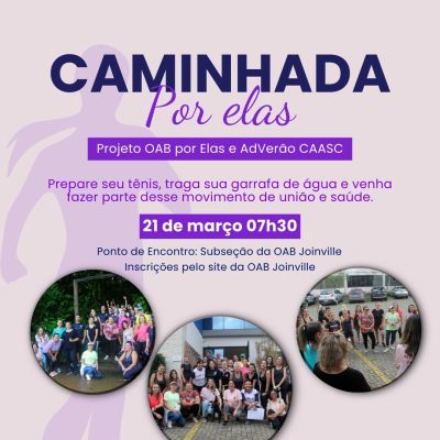 Caminhada Por Elas