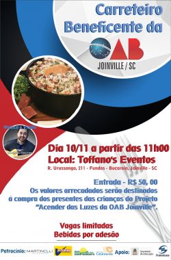 Evento de encerramento do ano da OAB Joinville