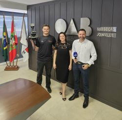 OAB Joinville alerta sobre o golpe do falso advogado em entrevista � NDTV  