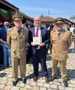 OAB Joinville participa da Solenidade alusiva ao 20� anivers�rio do 5� Comando Regional de Pol�cia Militar e 130 anos da Pol�cia Militar em Joinville