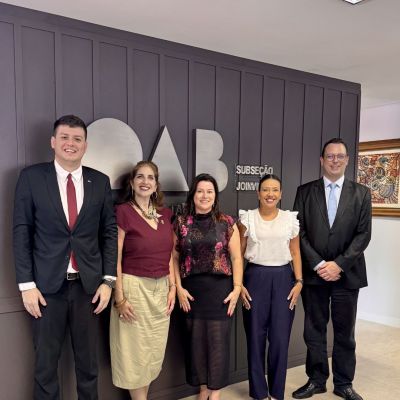 OAB Joinville recebe visita institucional  da Secret�ria da Sa�de de Joinville
