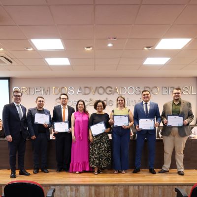 OAB/SC nomeia fiscais da Subse��o de Joinville para o Sistema Estadual de fiscaliza��o