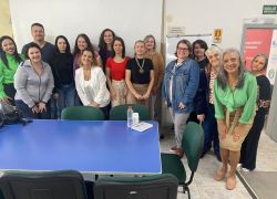 Comiss�o da Mulher Advogada participa da reuni�o ordin�ria mensal da Rede Intersetorial de Enfrentamento � `Viol�ncia contra a Mulher