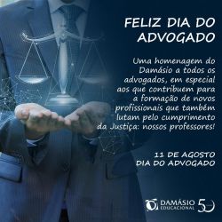 Dam�sio oferece curso gratuito no dia do advogado