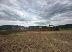 Obras na Sede Recreativa avan�am para fase de drenagem e terraplanagem