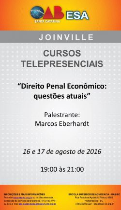 Curso telepresencial: Direito Penal Econ�mico 