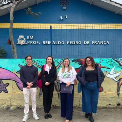 OAB Joinville realiza visitas �s escolas de Joinville em parceria com o Movimento Cada Voto Conta