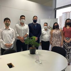 OAB Joinville realiza visita institucional na Defensoria P�blica do Estado de Santa Catarina