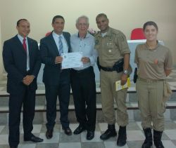 Presidente da Comiss�o da Cidadania representa OAB em evento 