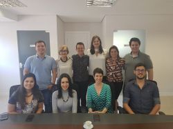 Reuni�o do Conselho Editorial da Revista Eletr�nica da OAB/SC Subse��o Joinville realizada na tarde do dia 27/09/2019