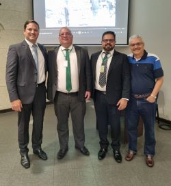 Presidente da OAB Joinville participa da cerim�nia de posse da nova gest�o do Observat�rio Social do Brasil - Joinville/SC