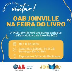 OAB Joinville na Feira do Livro 2023