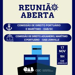 Reuni�o itinerante da Comiss�o de Direito Portu�rio e Mar�timo