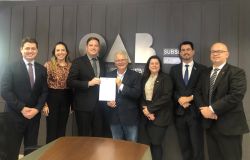 OAB Joinville recebe vereador 