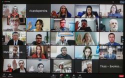 A OAB/SC e a OAB Joinville realizaram a Solenidade de Entrega de Credenciais virtualmente