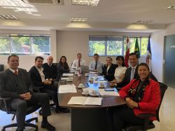 Diretoria da OAB Joinville realiza reuni�o ordin�ria mensal com os coordenadores