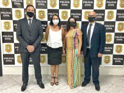 OAB Joinville realiza visita institucional � Delegacia Regional da Pol�cia Civil 