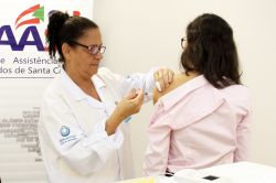 CAASC finaliza "Campanha de Vacina��o contra a Gripe" em Joinville com mais de 400 atendimentos