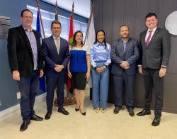 Diretoria da OAB Joinville realiza primeira reuni�o de gest�o 2025-2027