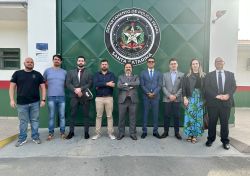 Diretoria da OAB Joinville e Comiss�o Estadual de Prerrogativas realizam visita institucional complexo prisional de Joinville.
