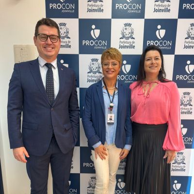 OAB Joinville realiza visita institucional ao Procon Joinville