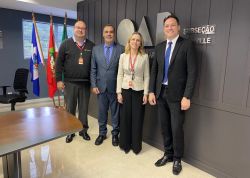 OAB Joinville recebe visita institucional