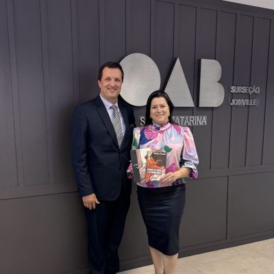 OAB Joinville recebe o Presidente do TED