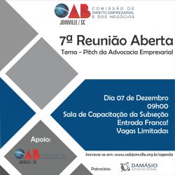 7� Reuni�o Aberta da Comiss�o de Direito Empresarial e dos Neg�cios