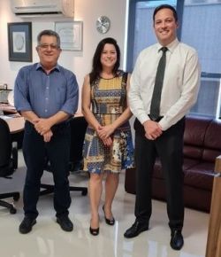 OAB Joinville realiza visita institucional � CDL