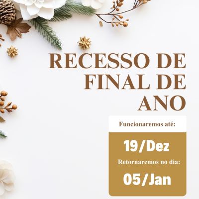 Recesso de Final de ano 