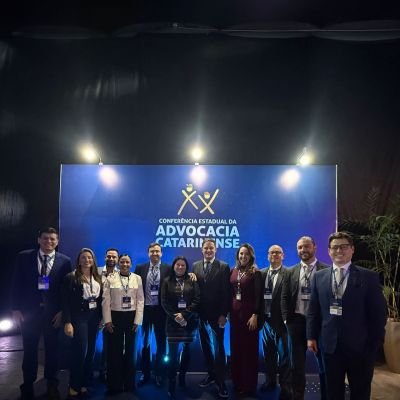 OAB Joinville participa da XX Confer�ncia Estadual da Advocacia Catarinense
