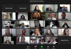 Solenidade virtual entrega 60 novas credenciais profissionais