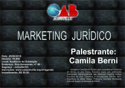 Palestra Marketing Jur�dico