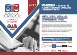 Aspectos Pr�ticos e Cautelas para Realiza��o dos Registros dos Atos Contratuais Perante a JUCESC